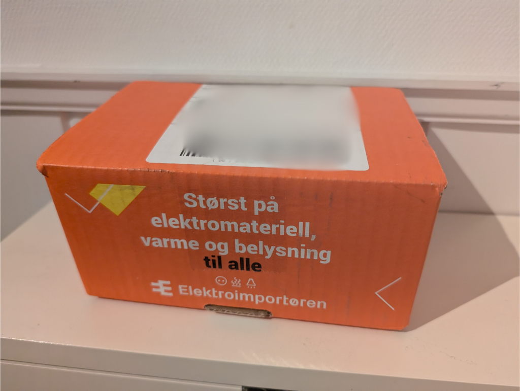 Bilde som viser eske.