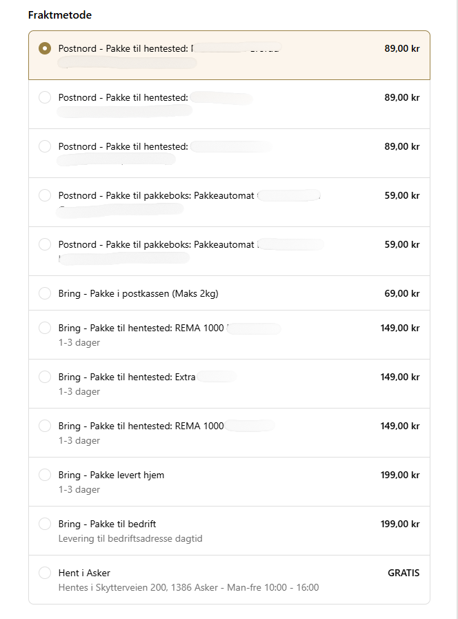 bilde av kjøpsprosess på bagbrokers.no
