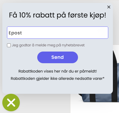 Bilde av rabatttilbud på bagbrokers.no