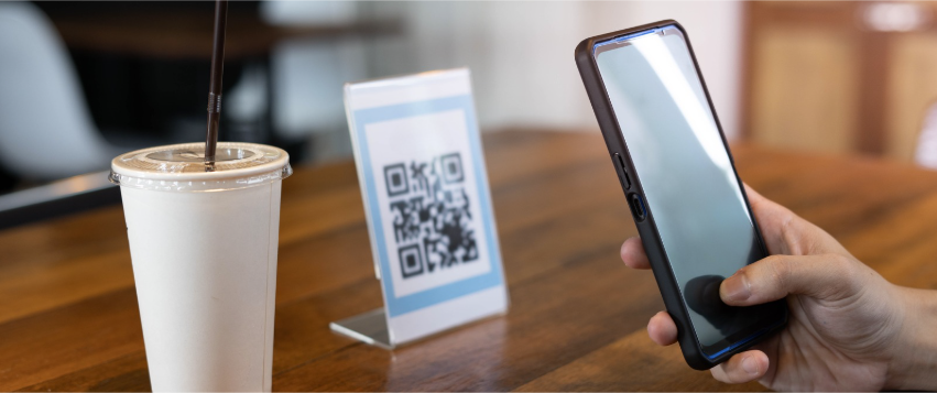 illustrasjonsbilde av qr-skanning