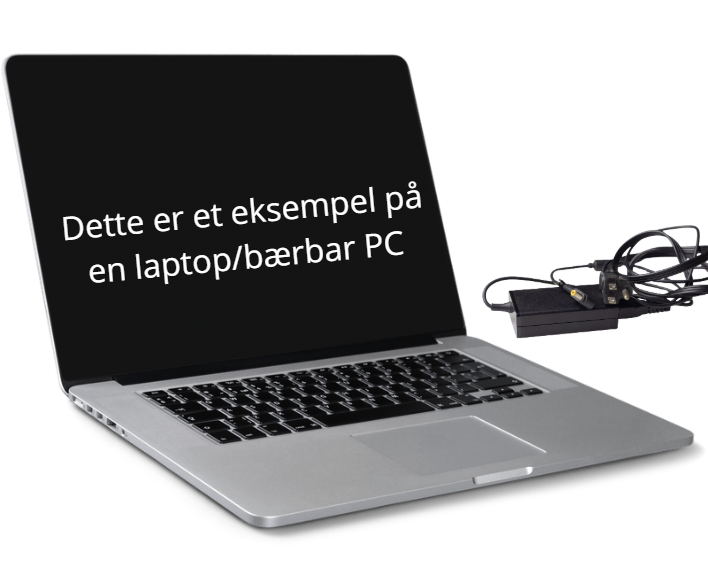 Bilde som viser en laptop