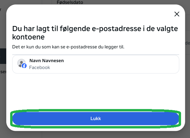 Skjermbilde fra Facebook.