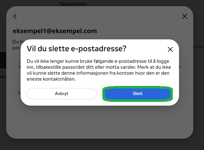 Skjermbilde fra Facebook.