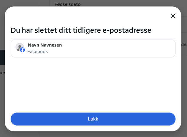 Skjermbilde fra Facebook.