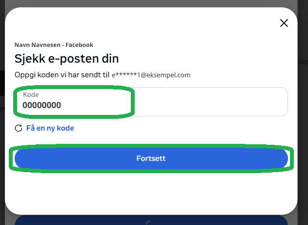 Skjermbilde fra Facebook.