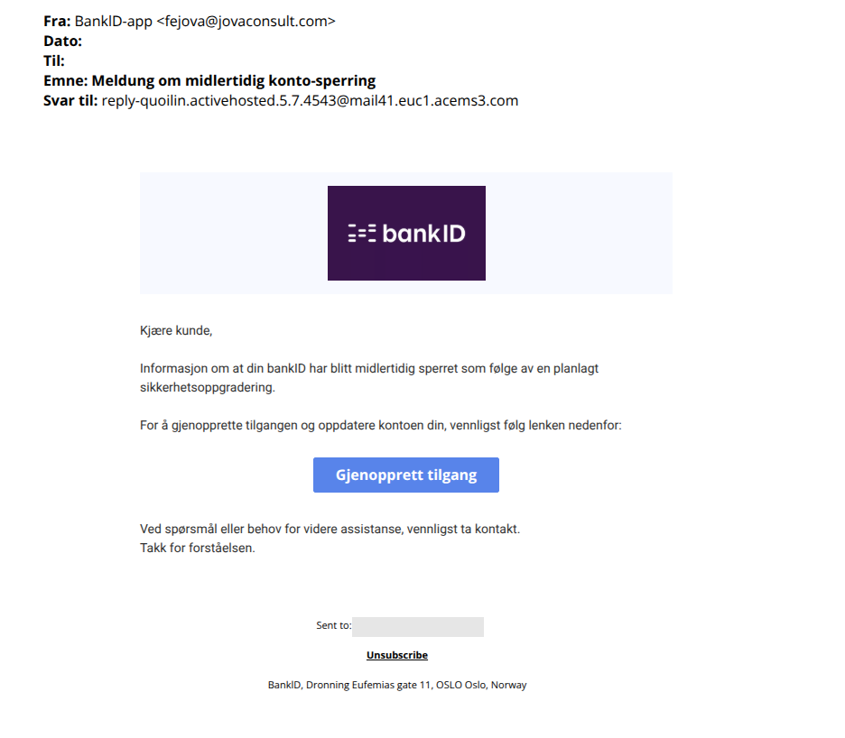 bilde av svindelmail.
