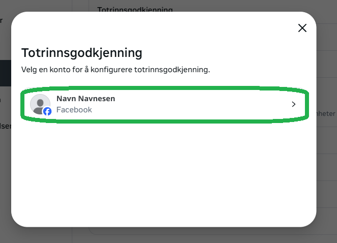 Skjermbilde fra Facebook.
