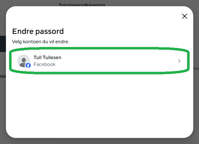 Skjermbilde fra Facebook.