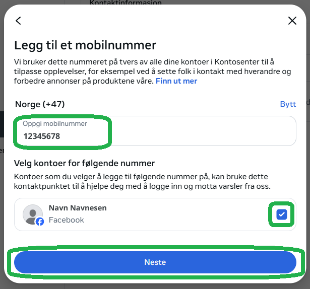 Skjermbilde fra Facebook.