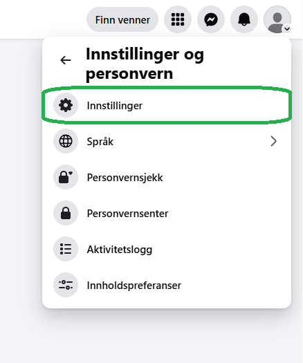 Skjermbilde fra Facebook.