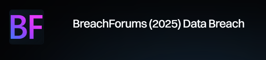 skjermbilde fra https://haveibeenpwned.com/Breach/BreachForums2025