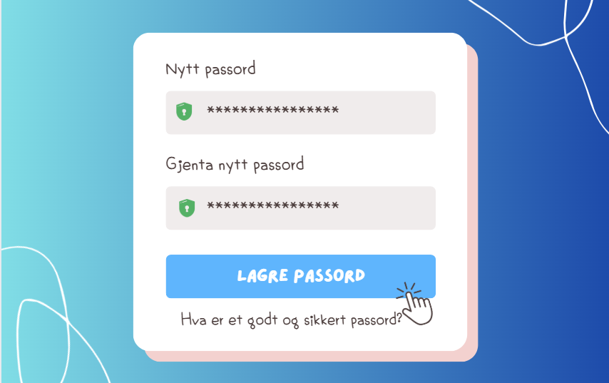 illustrasjonsbilde om passord