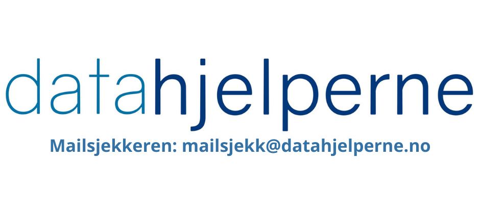 mailsjekk-header med datahjelpernes logo