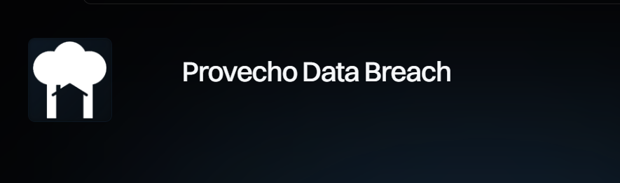 Skjermbilde fra https://www.provecho.co/platform