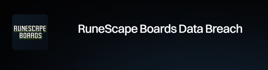 Skjermbilde fra https://haveibeenpwned.com/Breach/RSBoards