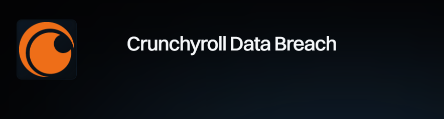 Skjermbilde fra https://haveibeenpwned.com/Breach/Crunchyroll