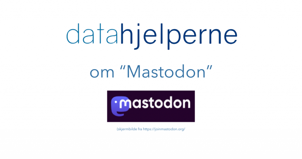 bilde som viser at artikkelen handler om mastodon