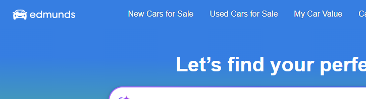 Skjermbilde fra https://www.edmunds.com/