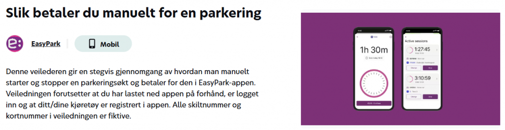 viser hva veiledningen handler om