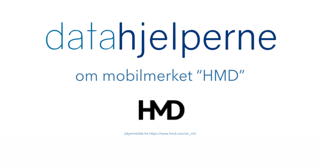 bilde som viser at artikkelen handler om mobilmerket hmd