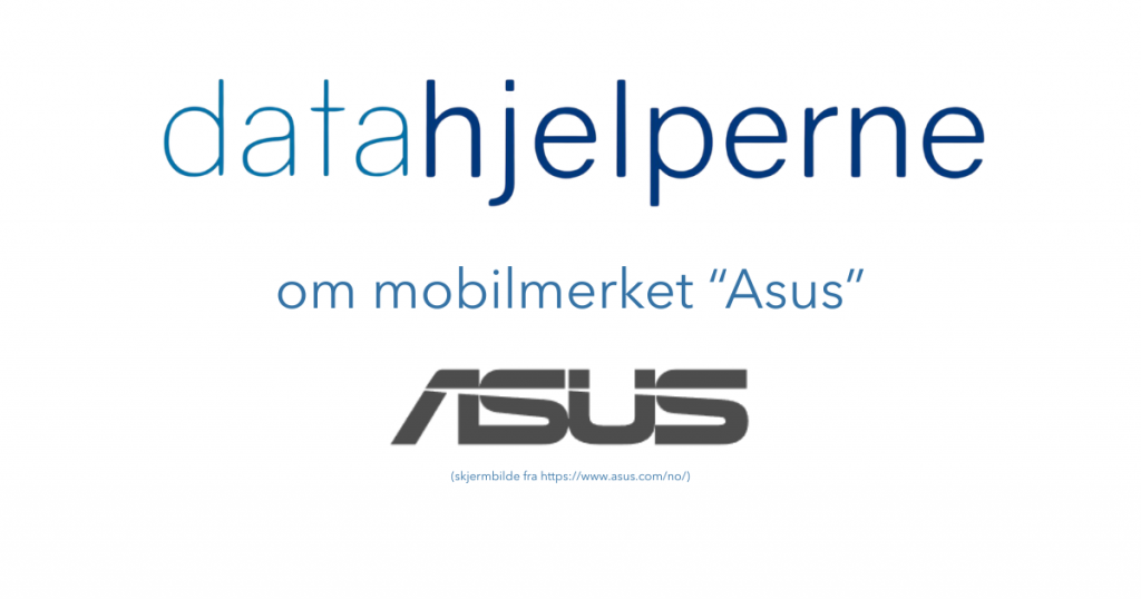 bildet viser at artikkelen handler om asus