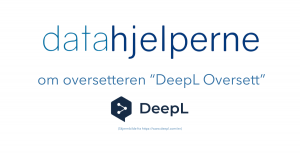 header som viser at artikkelen handler om DeepL oversett