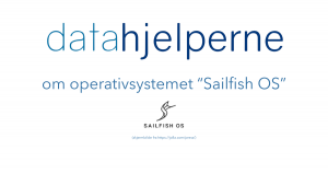 viser at artikkelen handler om sailfish os