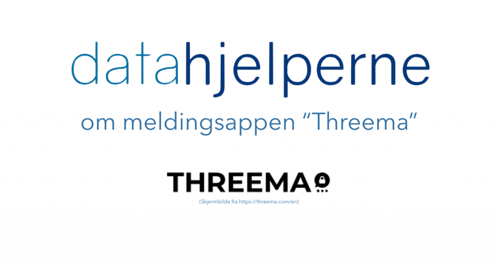 bilde som viser at artikkelen handler om meldingsappen Threema