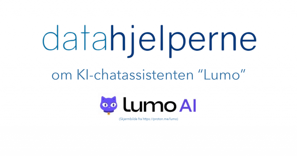 bilde som viser at artikkelen handler om Ki-assistenten Lumo